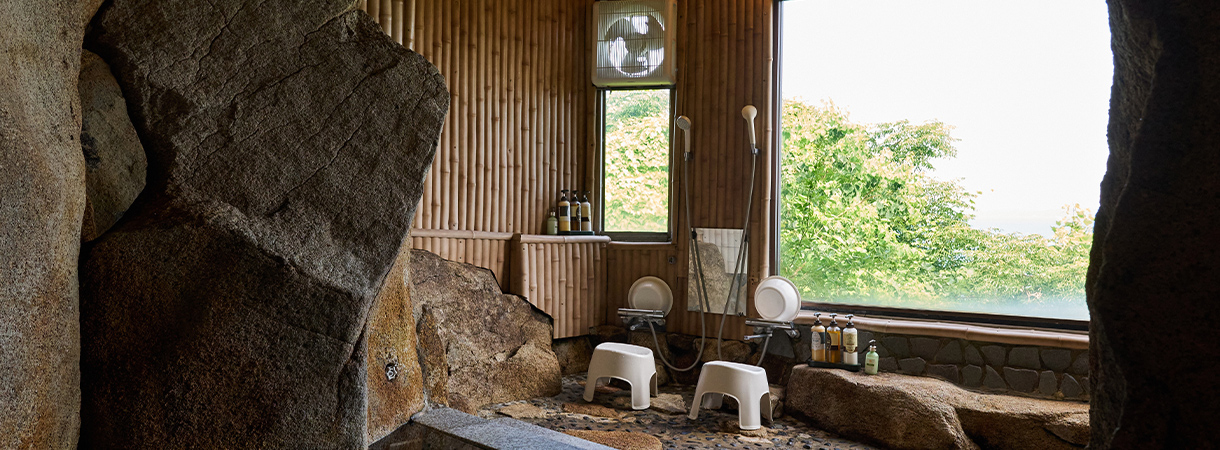 室内大岩風呂Prospect Bath