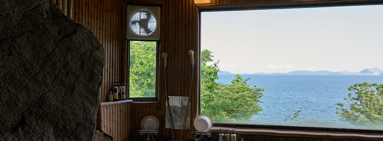 室内大岩風呂Prospect Bath